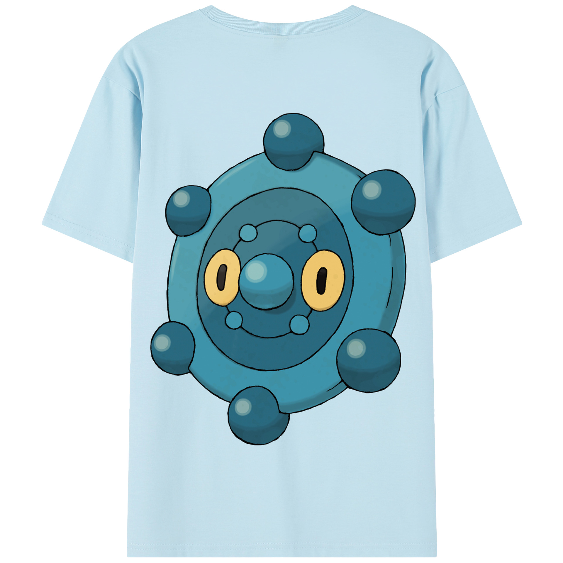（画像用） ポケットモンスター Pokémon 綿100％半袖Tシャツ（背面プリント）